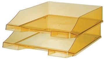 Han brievenbakje C4 transparant geel