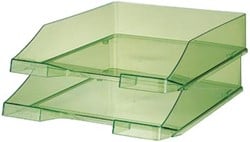 Han brievenbakje C4 transparant groen