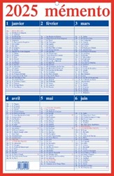 Maandplanner Aurora Memento 10 Franstalig 2025