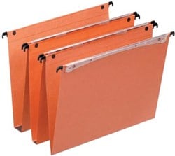 Esselte hangmappen voor laden Uniscope tussenafstand 390 mm V-bodem met haken doos van 50 stuks