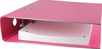 Elba ordner Smart Pro+ roze rug van 8 cm-2