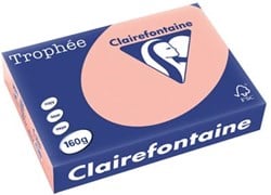 Clairefontaine gekleurd papier Trophée Pastel A4 160 g 250 vel perzik