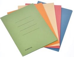 Dossiermappen A4 geassorteerde kleuren ds/50