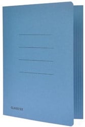 Stofklepmap A4 blauw ds/50