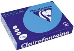 Clairefontaine Trophée Intens gekleurd papier A4 160 g 250 vel koningsblauw