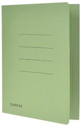 Stofklepmap A4 groen ds/50
