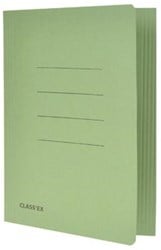 Stofklepmap A4 groen ds/50