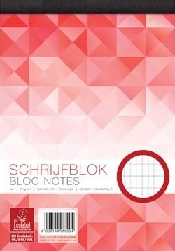 Work schrijfblok A5 70 g/m², 100 vel geruit 5 mm