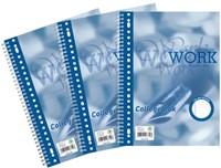 Collegeblok A4 gelinieerd Oxford Work-2