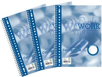 Collegeblok A4 gelinieerd Oxford Work-2