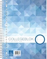 Collegeblok A4 gelinieerd Oxford Work