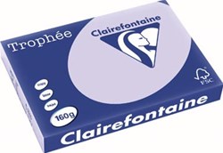Gekleurd papier A3 160 g 250 vel lila Clairefontaine Trophée Pastel