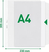 Leitz premium showtas met klep 11-gaats 50 stuks-2