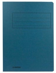 Dossiermappen folio blauw (23,7 x 34,7 cm)