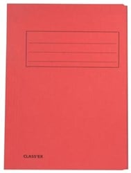 Dossiermappen karton folio kers ds/50 stuk