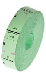 Ticketrollen groen