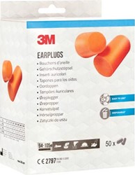 3M oordoppen 1100 geluidsdemping to 37 dB kartonnen blister van 50 stuks