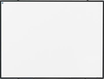 Smit Visual Softline whiteboard emaille magnetisch zwart profiel 90 x 120 cm