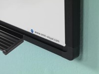 Smit Visual Softline whiteboard emaille magnetisch zwart profiel 60 x 90 cm-3