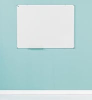 Groot whiteboard 100x100 cm gelakt staal Smit Visual-2
