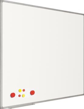 Groot Whiteboard Magnetisch 100x100 cm Gelakt Staal Smit Visual