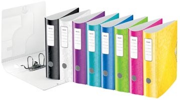 Ordner A4 rug van 8 cm geassorteerde kleuren Leitz WOW Active