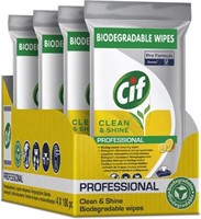 Reinigingsdoekjes CIF Pro formula Multi Clean&Shine 100 stuks-3