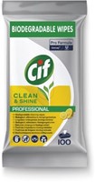 Reinigingsdoekjes CIF Pro formula Multi Clean&Shine 100 stuks