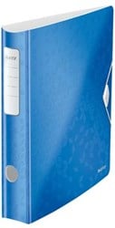 Ordner A4 rug van 6,5 cm blauw Leitz WOW Active