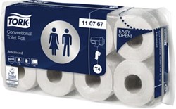 Tork toiletpapier Advanced 2-laags systeem T4, 250 vellen pak van 8 rollen