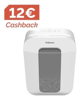 Fellowes Powershred papiervernietiger LX50 wit