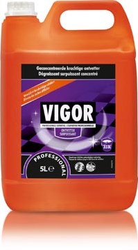Vigor geconcentreerde ontvetter flacon van 5 liter