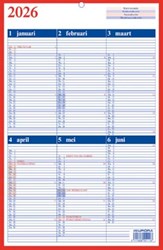 Maandplanner Aurora Memento 10 Nederlandstalig 2025