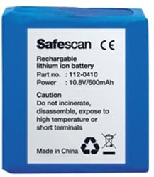 Safescan Oplaadbare batterij