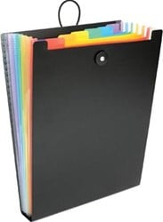Documentenmap met 6 vakken staand Viquel Rainbow Class