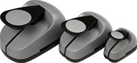 Creativ Company ponsen set, cirkel, set van 3 stuks (25 - 49 - 75 mm)-2