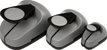 Creativ Company ponsen set, cirkel, set van 3 stuks (25 - 49 - 75 mm)-2