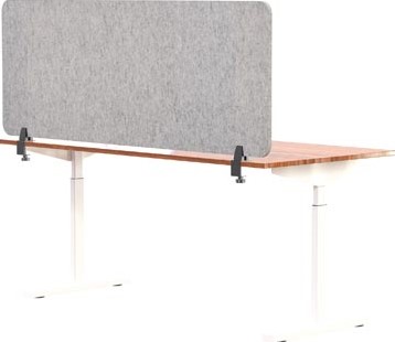 Akoestisch paneel Smit Visual 60 x 160 cm lichtgrijs PET Vilt-2