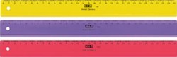 M+R lat, uit plastic, in geassorteerde kleuren, 30 cm