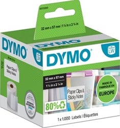 Dymo 11354 etiketten 57 x 32 mm