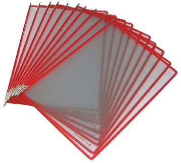 Tarifold tas t-display rood