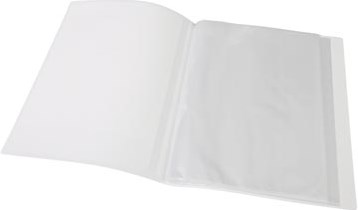 Showalbum A4 Opus 2 frontview 20-tassen wit-2