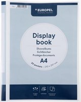 Showalbum A4 Opus 2 frontview 20-tassen wit