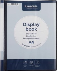 Showalbum A4 Opus 2 frontview 30-tassen antraciet