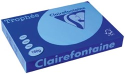 A3 papier gekleurd koningsblauw Clairefontaine Trophée Intens 160 gr 250 vel