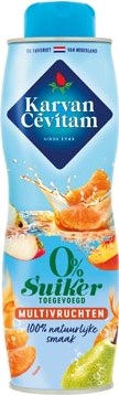 Karvan Cévitam siroop fles van 60 cl 0% suiker multivruchten