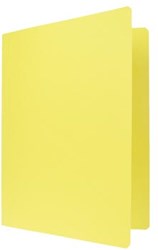 Vouwmap A4 geel