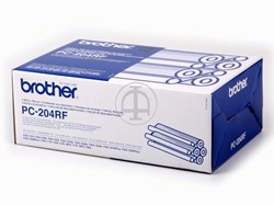 Brother faxrollen Brother PC204RF Thermo-Transfer-Rol, 420 Paginas, Inhoud VE=4