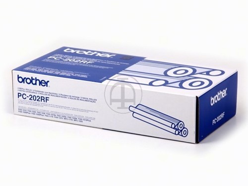 Brother faxrollen Brother PC202RF Thermo-Transfer-Rol, 420 Paginas, Inhoud VE=2