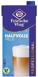 Friesche Vlag Langlekker koffiemelk pak van 1 liter halfvolle melk